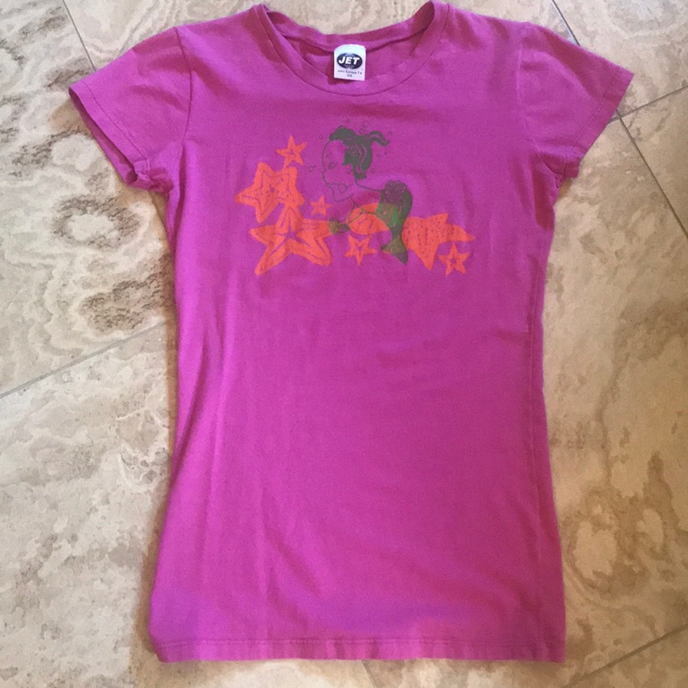 Hot Pink Baby Mermaid T-shirt